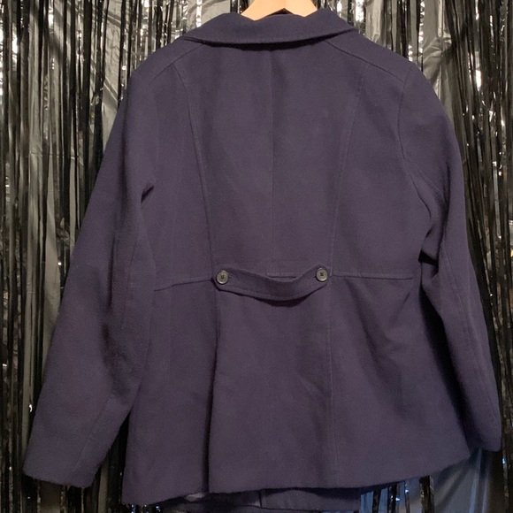 Torrid Navy Button Jacket - Picture 5 of 6